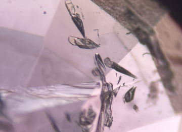 'Blade like' crystals in a alexandrite